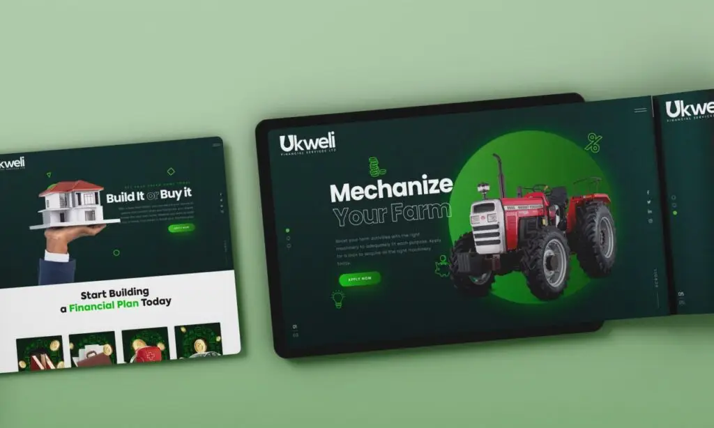 Ukweli Finance website homepage
